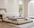 Minimalism Cream Soft Bed