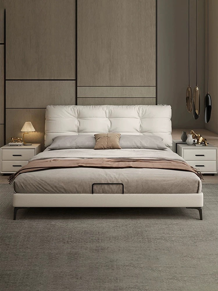 CLOUDY CREAM Feather Bed Frame