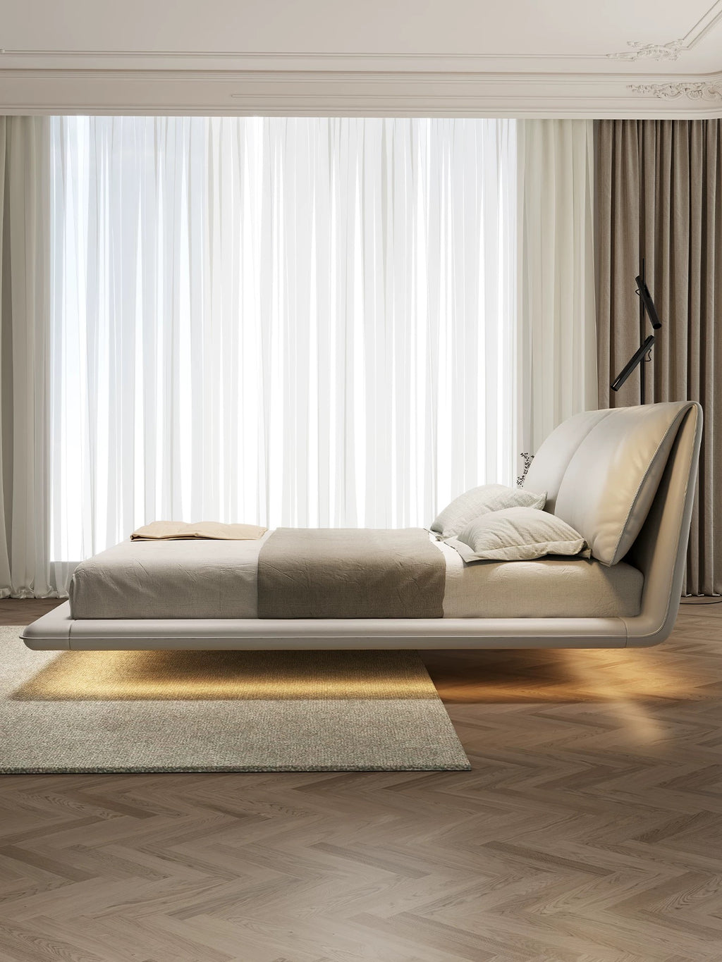 LUXURY Elephant Ear Floating Bed