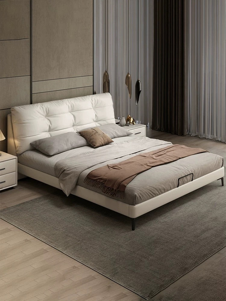 CLOUDY CREAM Feather Bed Frame